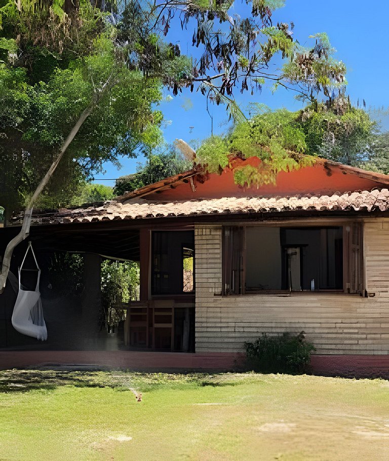 SAMBuRÁ Casa Du'Caju - a 11 minutos da praia