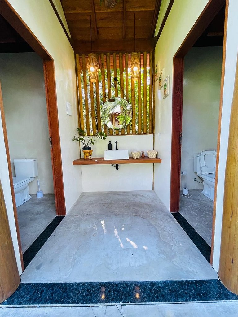 Casa com piscina e jacuzzi em Cumuruxatiba!