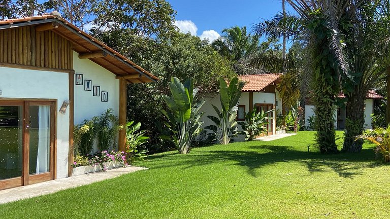 Casa com piscina e jacuzzi em Cumuruxatiba!